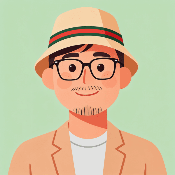 Illustrated portrait of Azhar