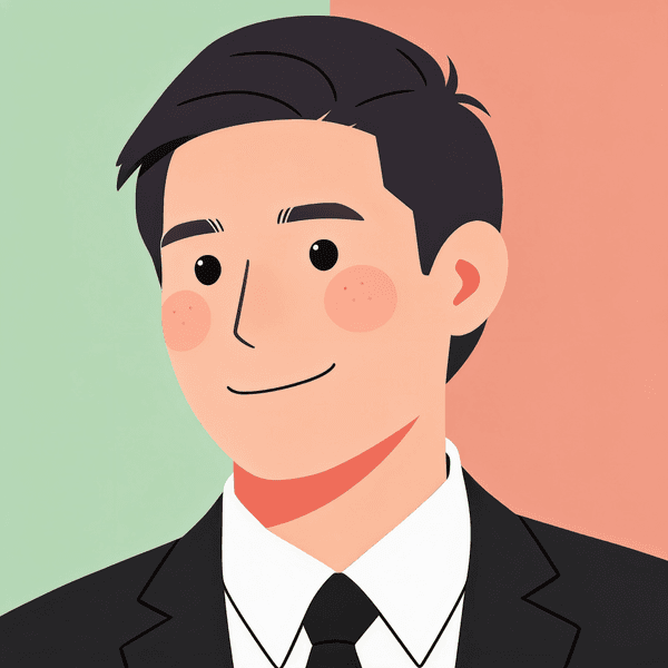 Illustrated portrait of Yian Quan